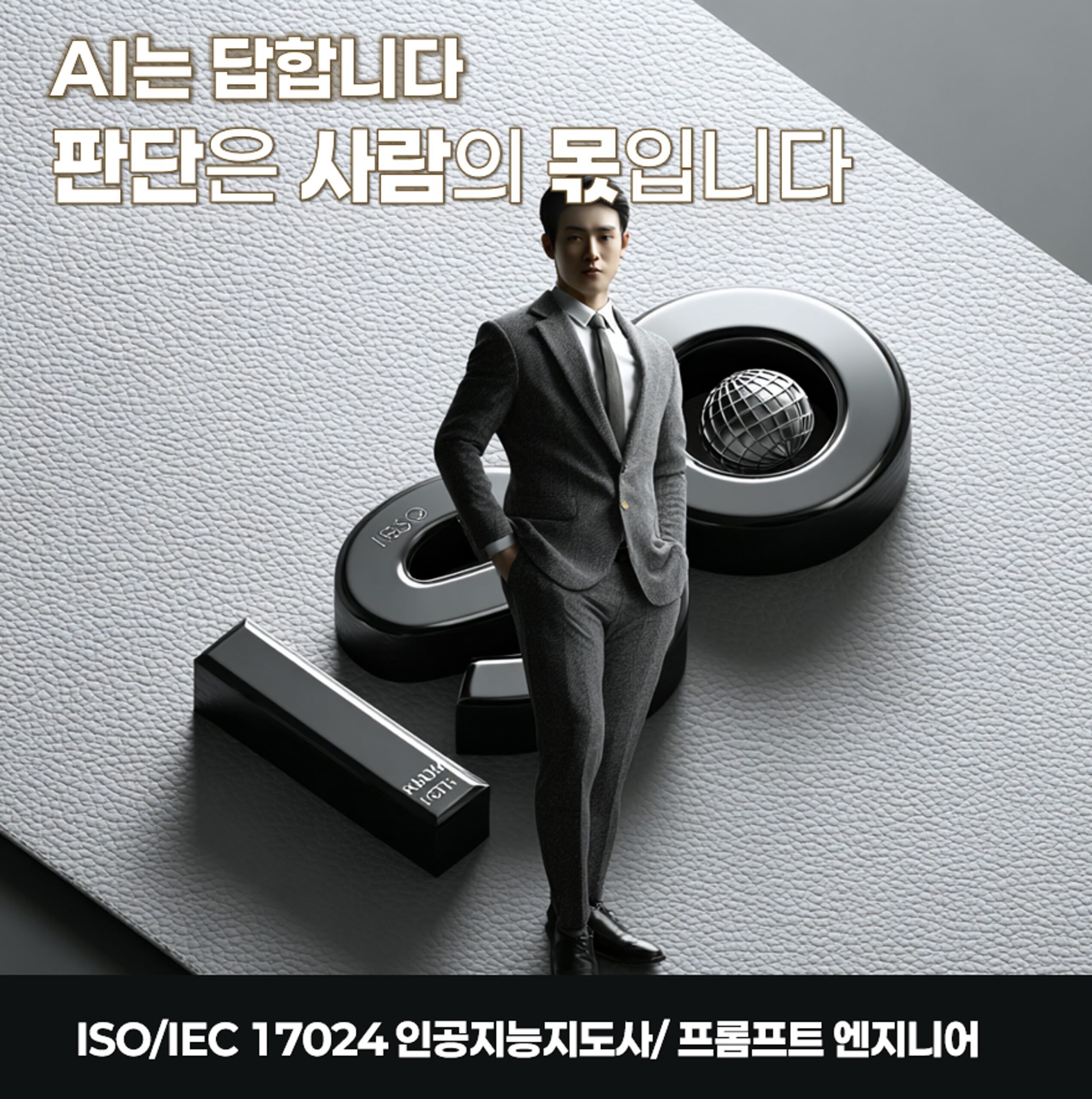 프롬프트 엔지니어 과정에서 AI 질문 구조와 결과 검토 기준을 설명하는 이미지