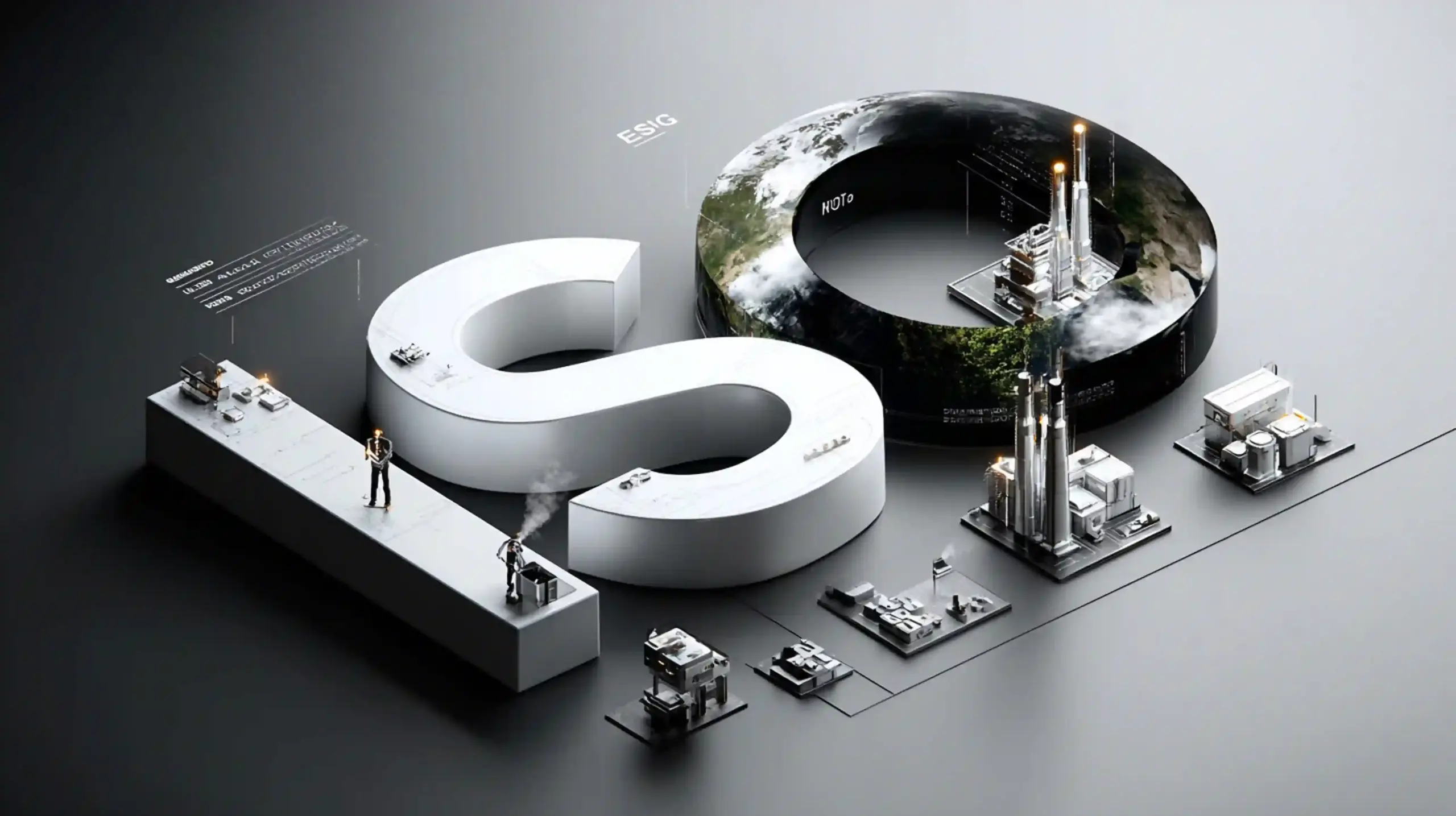 ISO 14001 environmental management system and ESG operational risk structure