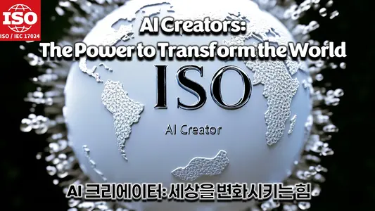 ISO AI 크리에이터 자격증을 통해 세상을 변화시키는 AI 기술 활용 - AI 자격증, AI 크리에이터, 환경 보호