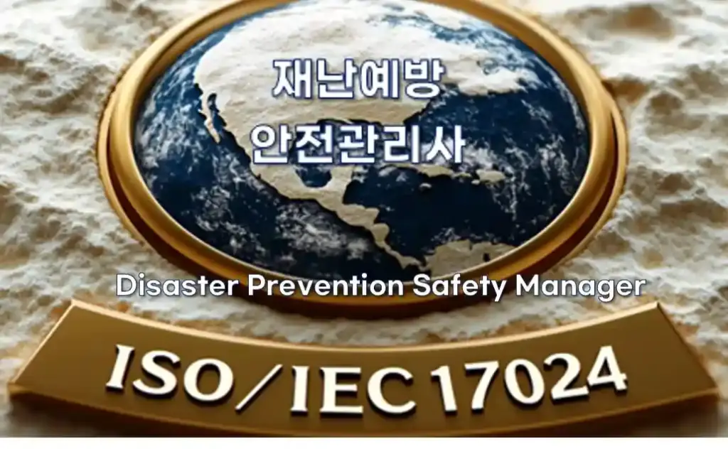 ISO/IEC 17024 재난예방 안전관리사 자격증