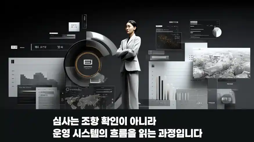 ISO 심사에서 조항 확인이 아니라 운영 시스템 흐름을 읽는 Audit Thinking 구조