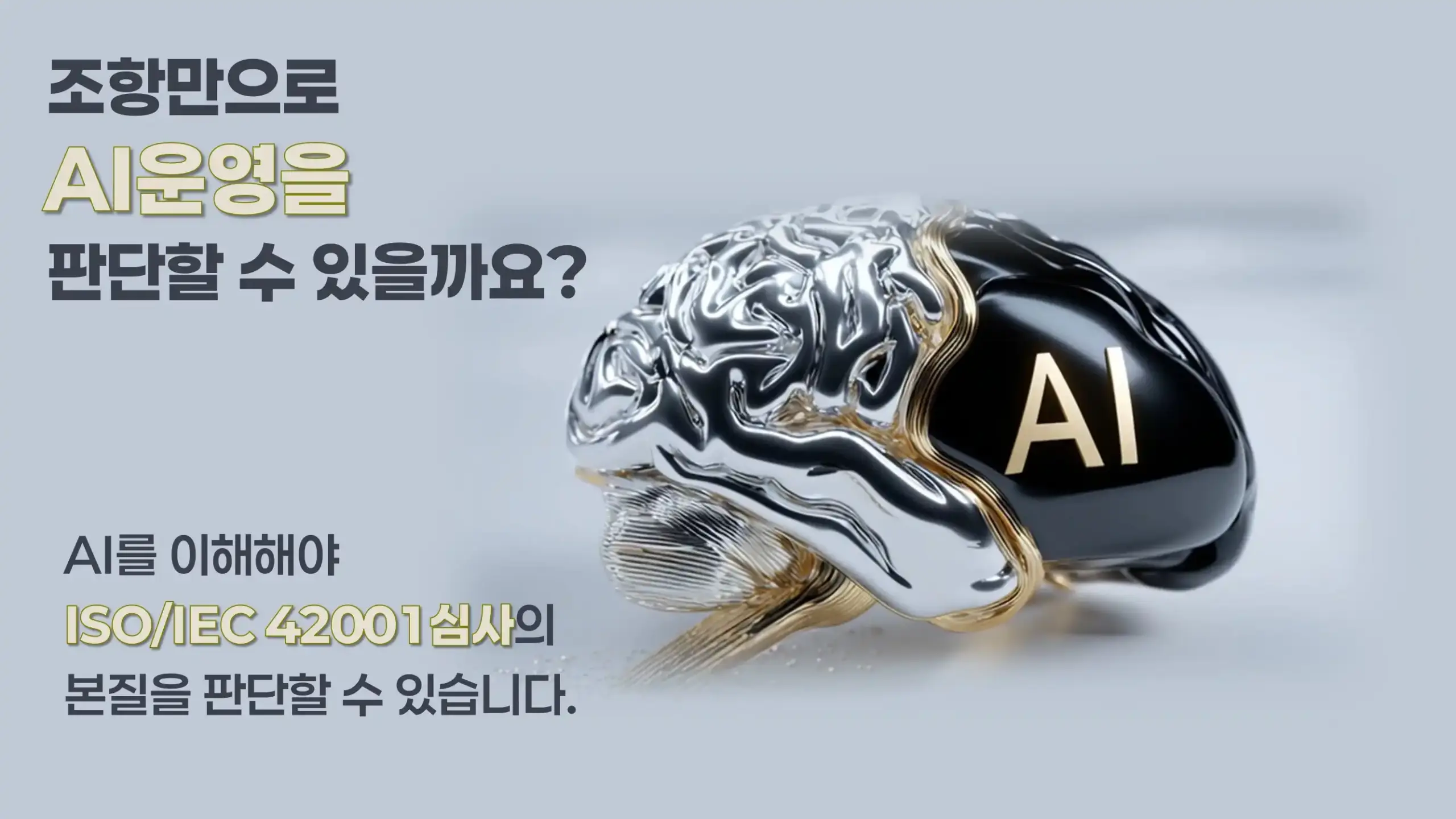 ISO/IEC 42001 AI 심사 구조 이해