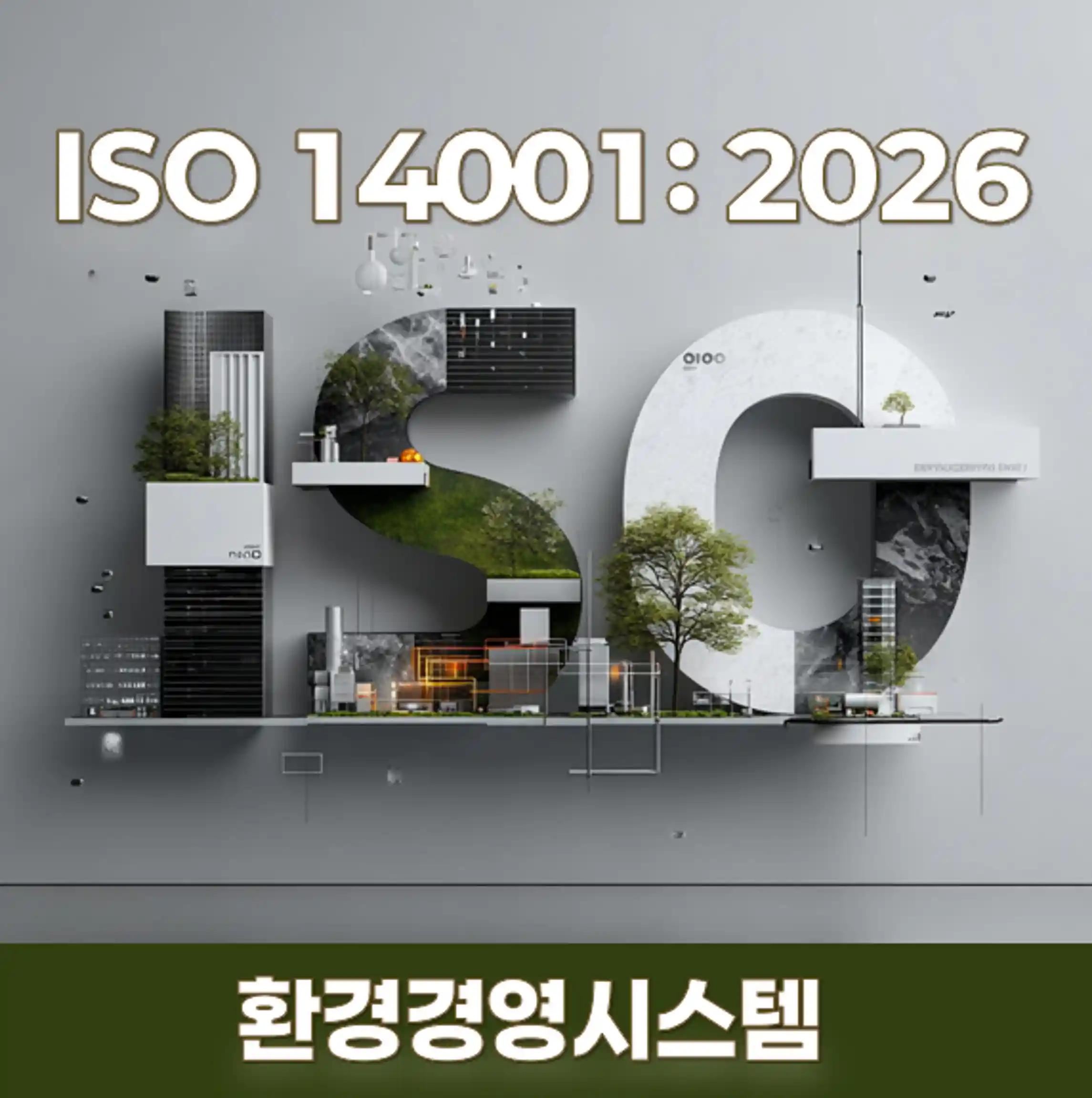 ISO 14001 심사원보 과정 환경영향 및 운영통제 심사 구조 이미지