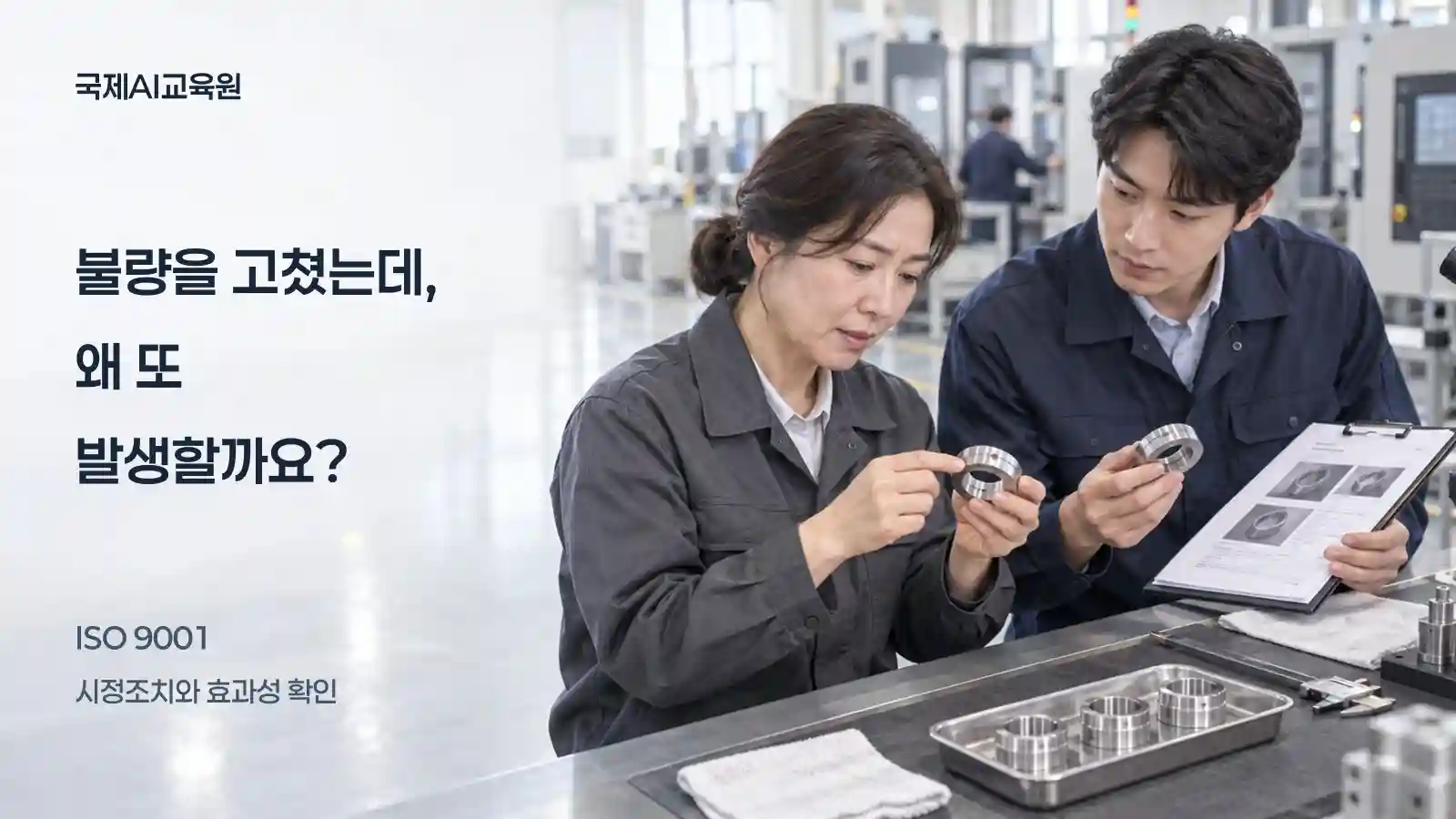 ISO 9001 반복 불량과 시정조치 효과 확인 사례의 대표 이미지