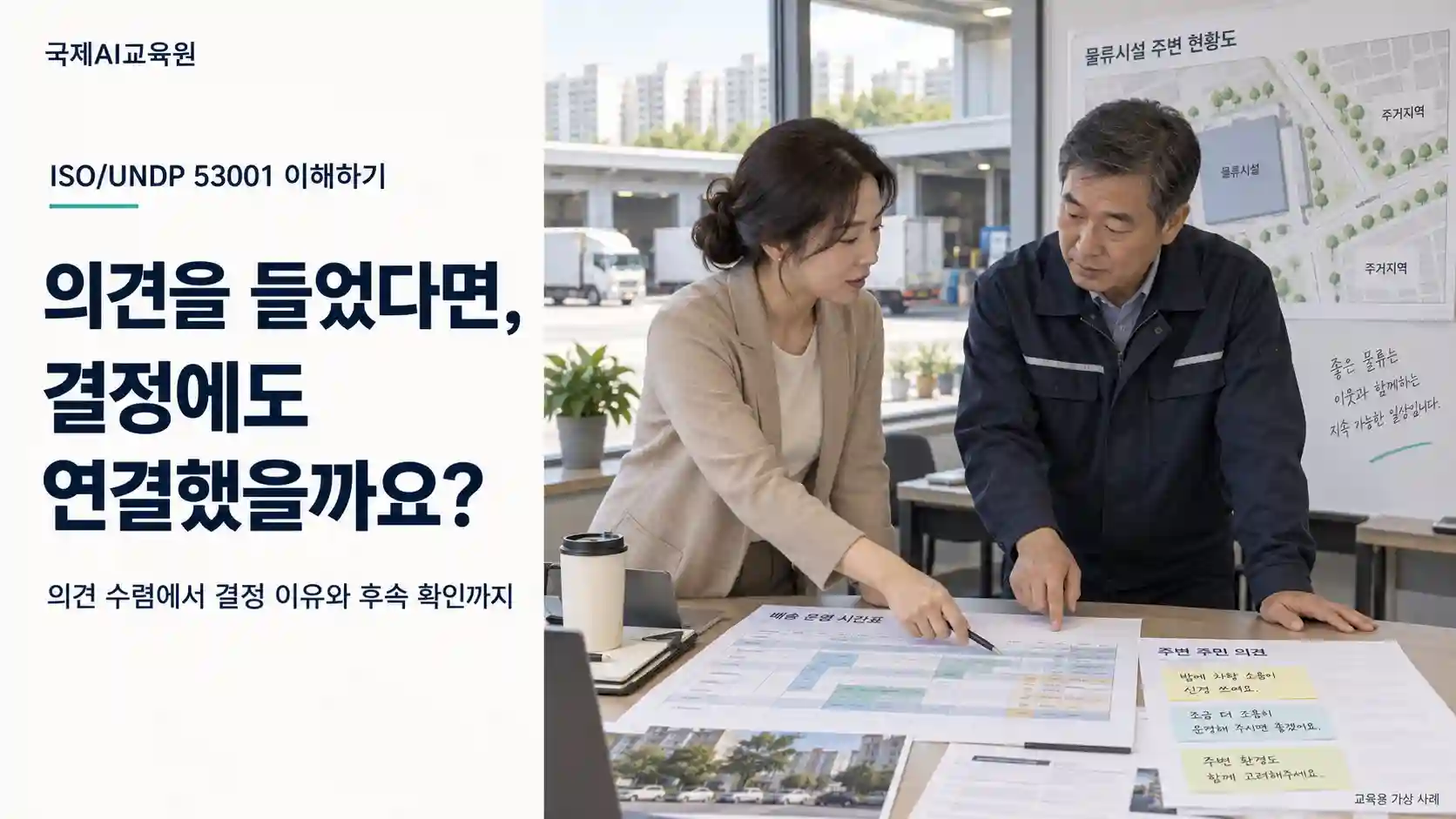 이해관계자 의견과 결정 사례 대표 이미지